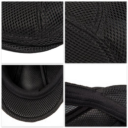 FEINION Men Breathable Mesh Hollow Berets Hat Retro Sun Hats Painter Caps Convenient Spring Summer Ivy Cap Quick-drying Newsboy