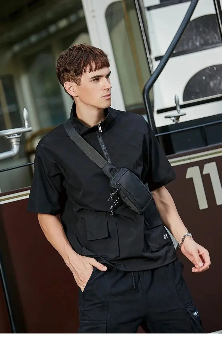 Men's Bag Fashion Oxford Small Casual Men Mini Handbags Male Cross body Shoulder Messenger Bags For Men Purses and Handbags