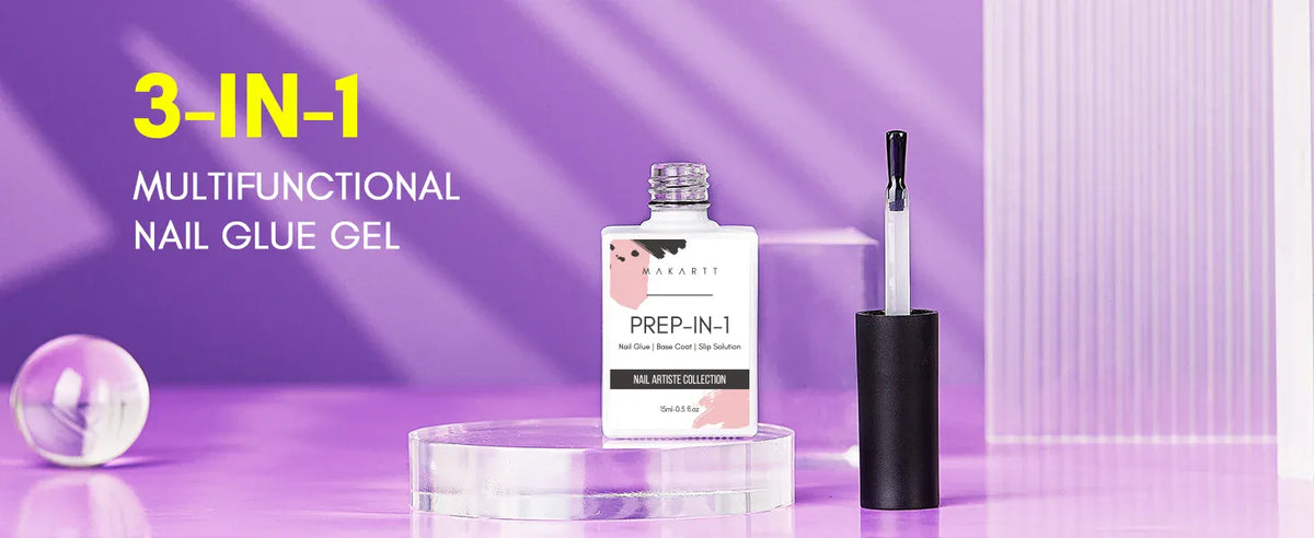 KissICON KissIcon Makartt 3 In 1 Nail Glue Gel
