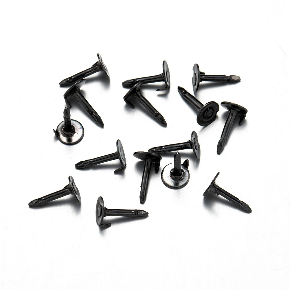 100pc Metal Locking Pin Back Brooch Badge Holder Lapel Base For DIY Jewellery Material Making Supply Craft Accessories Handmade