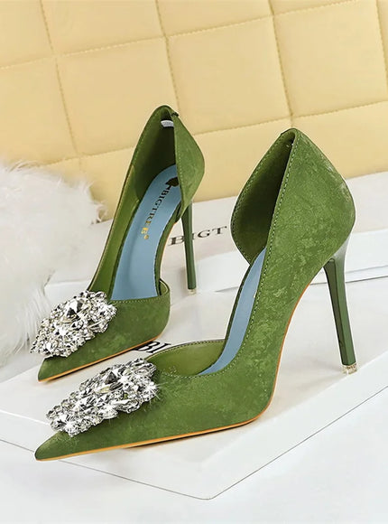 Fashion Spring Banquet Women's Shoes Thin Heels High