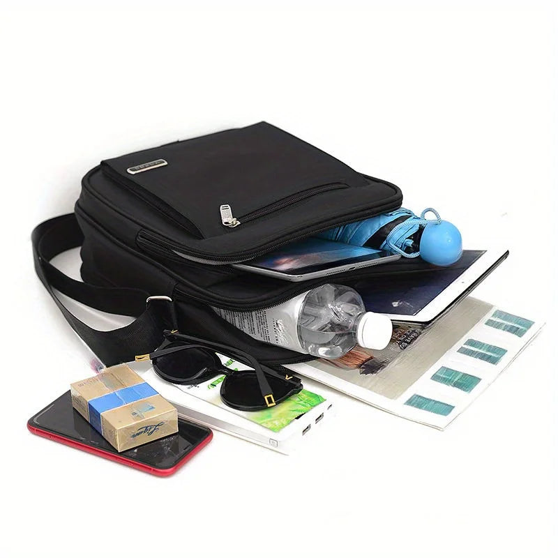Shoulder Bag Men's Messenger Bag Men's Bags Men's Backpack Men's Handbag Men's Cash Collecting Bag Business LeisureLargeCapacity