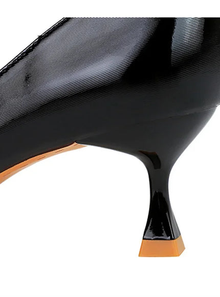 Women Green Pointed Toe Pumps Wedding Middle Low