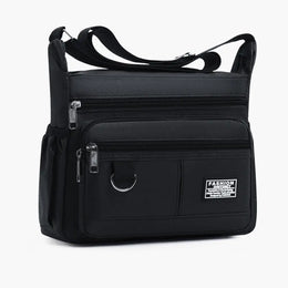 Mens Crossbody Bag Single Shoulder Bags Big Capacity Multi-Pockets Storage Bag Fashion Handbag Business Crossbody Bags