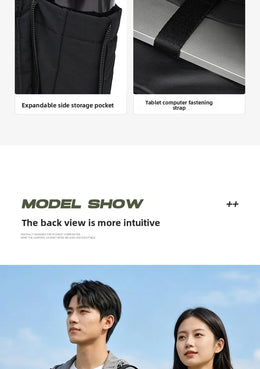 Unisex Casual Slanting Crossbody Bag Large Capacity Black Versatile Commuting Bag for Men And Women Suitable for Daily Use