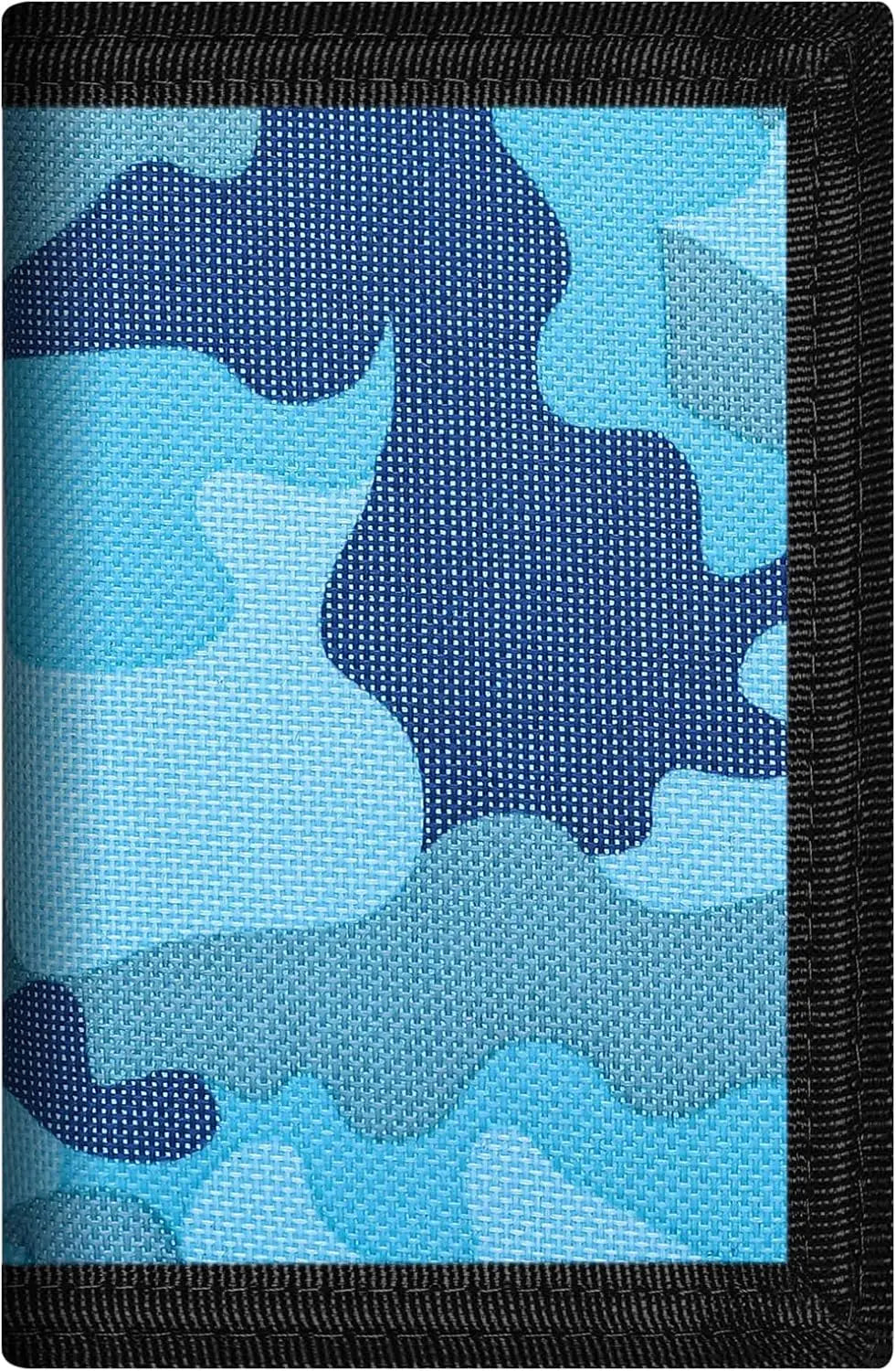 Mens Wallet with Lanyard Camouflage Fabric Bank Card Change Wallet Off Short Wallet