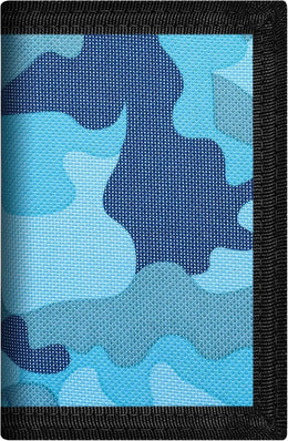 Mens Wallet with Lanyard Camouflage Fabric Bank Card Change Wallet Off Short Wallet
