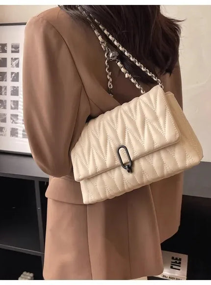 Full Grain Leather Crossbody – Parisian Petite Tweed