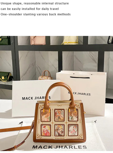 Women's Handbag – High-end Contrasting Colors