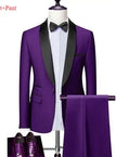 Purple 2pcs Set / XXXL