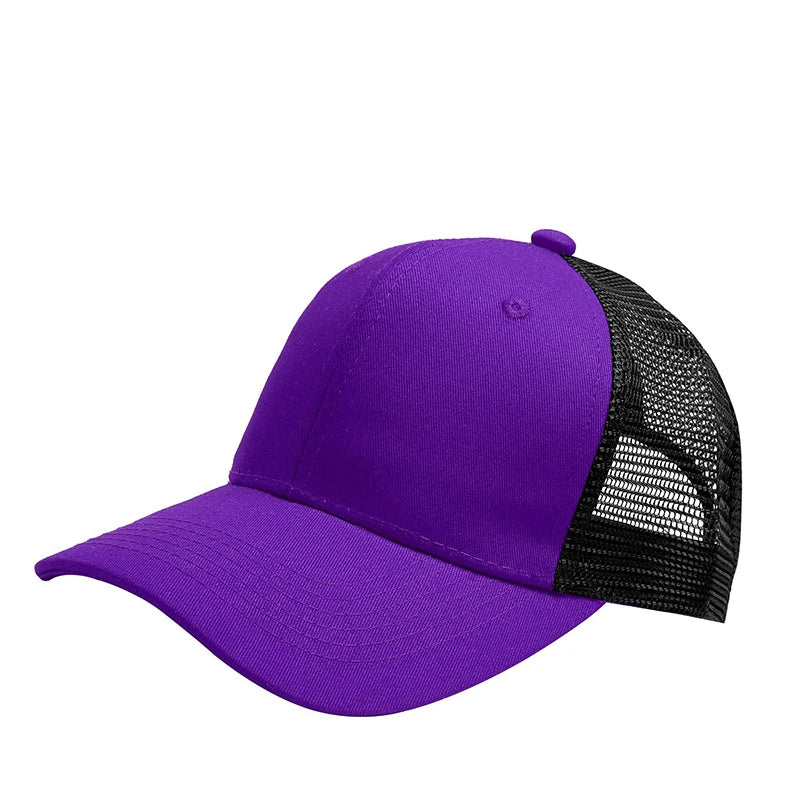 Professional Custom Logo Printing Embroidery Design Mesh Cap Sunscreen Sun Visor Cap Casual Versatile Sun Hat Men Women Hats