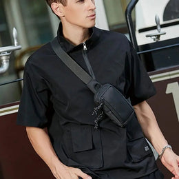 Men's Bag Fashion Oxford Small Casual Men Mini Handbags Male Cross body Shoulder Messenger Bags For Men Purses and Handbags