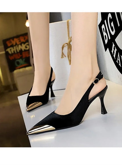 Elegant Women Green High Heel Velvet Pumps Wedding