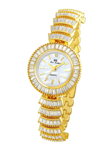 KissIcon UTHAI Mermaid Diamond Waterproof Quartz Watch