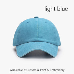 SLECKTON Custom Logo Retro Baseball Cap for Men and Women DIY Design Letter Embroidery Hat Customize Cap Graphic Print Wholesale