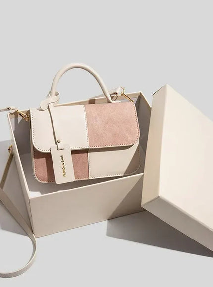 Stitching Texture Slung French Flip Small