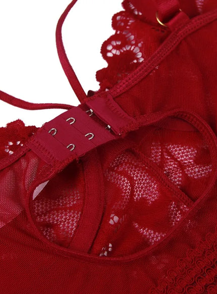 Plus Size sexy women lingerie sets pajama sets with G-String for woman young ladies from M-5XL