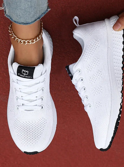 KissICON Footwear WHITE / 38 Luxury Breathable Summer Women's Fashion Sneakers
