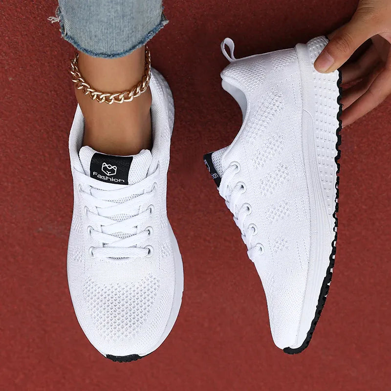 KissICON Footwear WHITE / 38 Luxury Breathable Summer Women's Fashion Sneakers