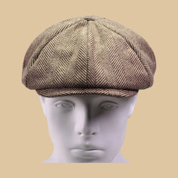 Male Plus Size Ivy Hat Big Head Man Spring Summer and Autumn Newsboy Cap Wool Beret Caps Winter Felt Flat Caps 55-58cm 59-60cm