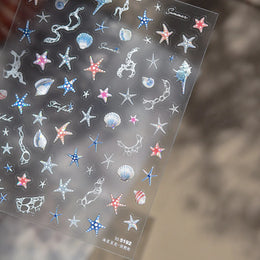 Cute Halloween 5D Nail Art Sticker Ghosts Spooky Spider Webs Evil Pumpkin Faces Festive Balloons Floral Stars Fun Scary Decals