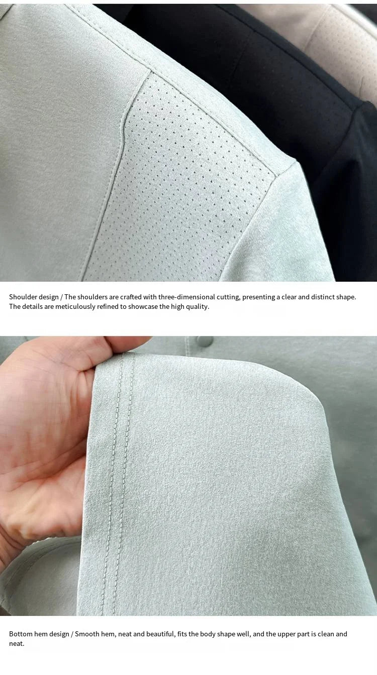 Luxury Men Summer New Short-Sleeved Polo Shirt Lapel Button Solid Color Letter Print Comfortable Ventilate Fashion Men'sClothing