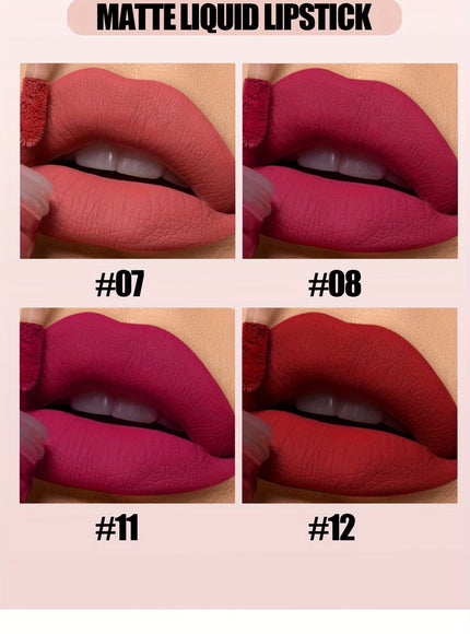 KissICON A 12piece Lip Set – Gloss Glaze Matte