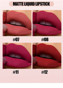 KissICON A 12piece Lip Set – Gloss Glaze Matte