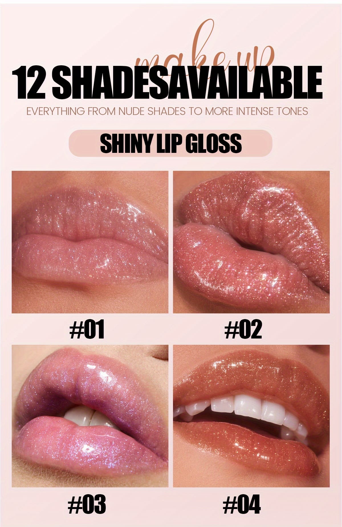 KissICON A 12piece Lip Set – Gloss Glaze Matte