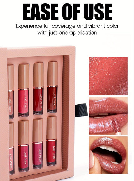 KissICON A 12piece Lip Set – Gloss Glaze Matte