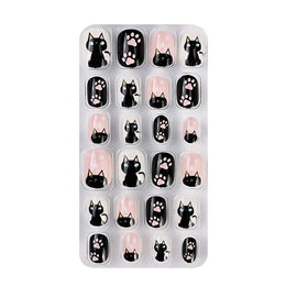 KissICON A-14 💋 Child False Nails 24Pcs Box - Easy