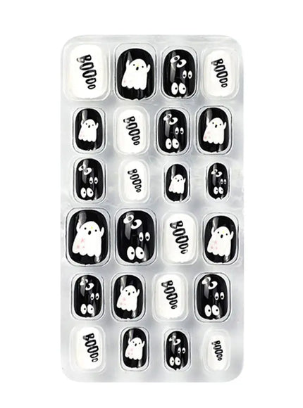 KissICON A-7 💋 Child False Nails 24Pcs Box - Easy