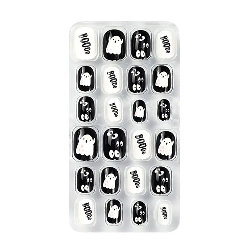 KissICON A-7 💋 Child False Nails 24Pcs Box - Easy