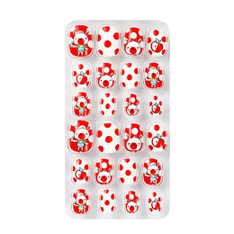 KissICON A-8 💋 Child False Nails 24Pcs Box - Easy