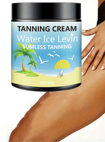 KissICON A Body Tanning Lotion Rich Shea Butter Coconut Oil