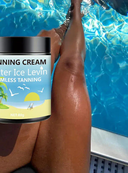 KissICON A Body Tanning Lotion Rich Shea Butter Coconut Oil