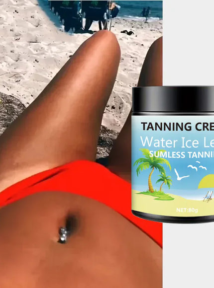 KissICON A Body Tanning Lotion Rich Shea Butter Coconut Oil