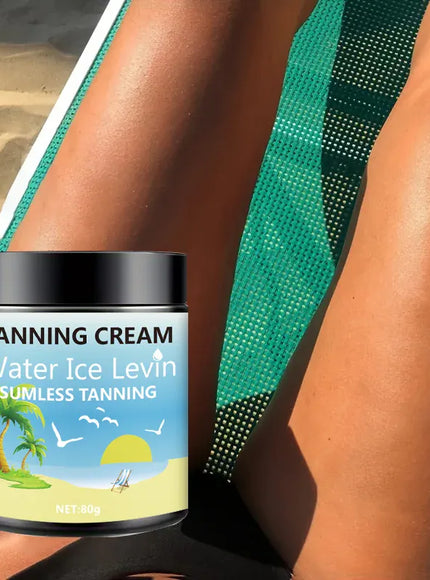 KissICON A Body Tanning Lotion Rich Shea Butter Coconut Oil
