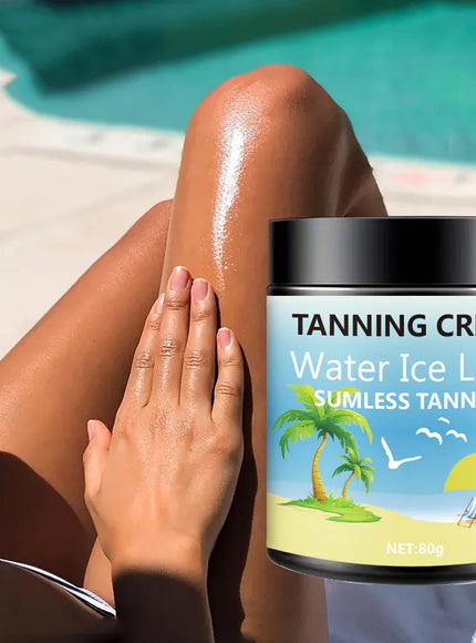 KissICON A Body Tanning Lotion Rich Shea Butter Coconut Oil