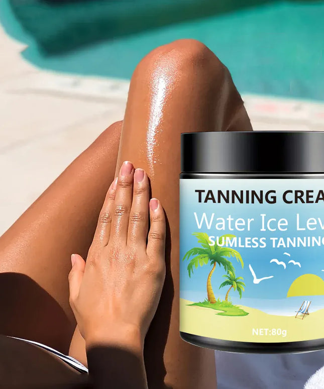 KissICON A Body Tanning Lotion Rich Shea Butter Coconut Oil