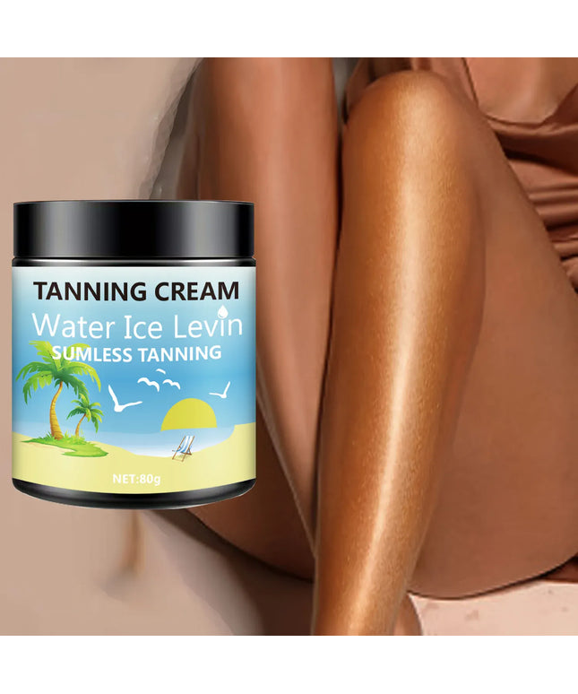 KissICON A Body Tanning Lotion Rich Shea Butter Coconut Oil