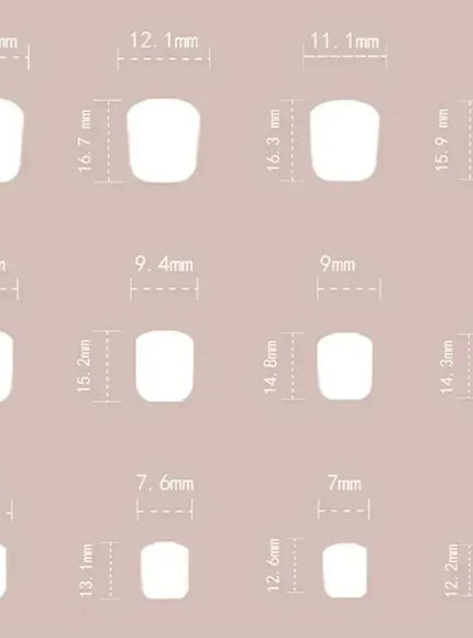 KissICON A Cute Little Bear Press On Nails Short Style
