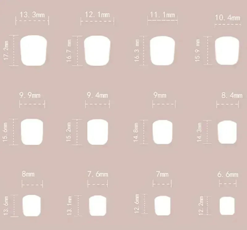 KissICON A Cute Little Bear Press On Nails Short Style