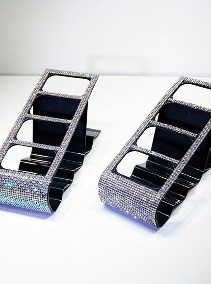 jkthpu-45 A Diamond-Studded Remote Control Organizer for The Tabletop