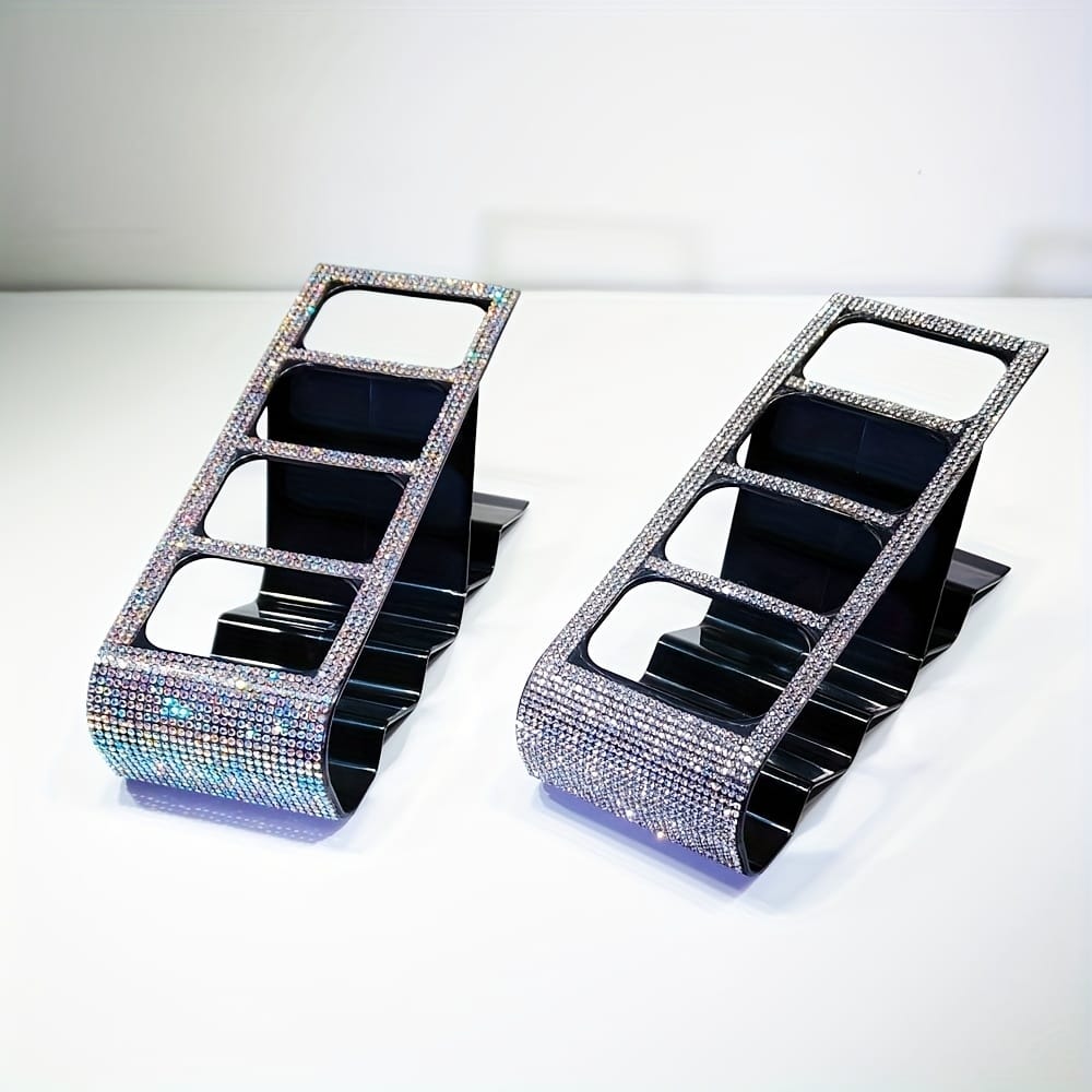 jkthpu-45 A Diamond-Studded Remote Control Organizer for The Tabletop