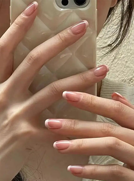 KissICON A 💋 False Nails Kit With Jelly Glue Press