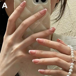 KissICON A 💋 False Nails Kit With Jelly Glue Press