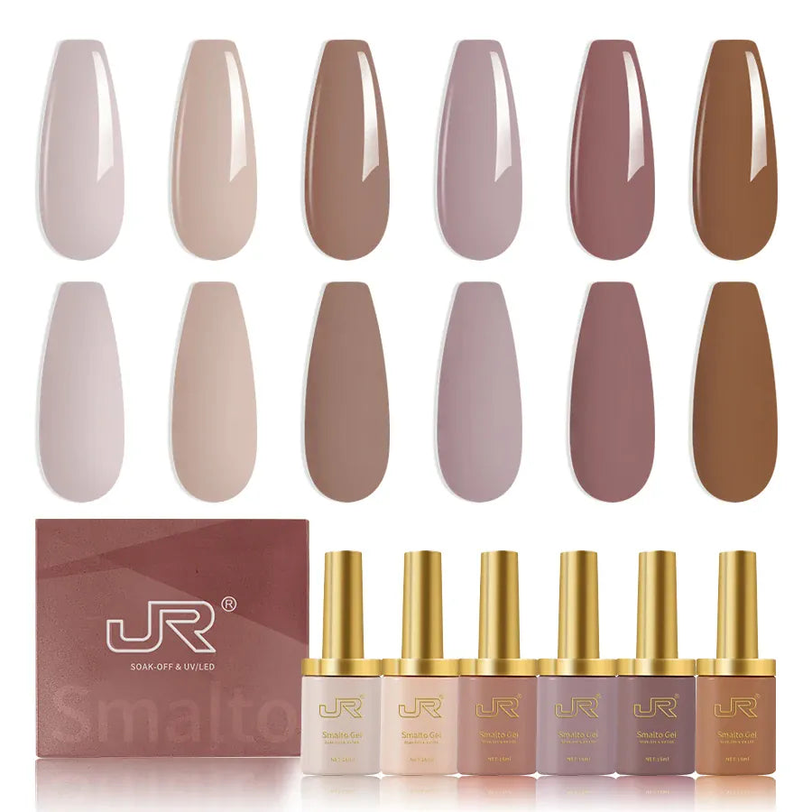 KissICON A group / CHINA KissIcon Nail Gel Polish 6 Colors Set -