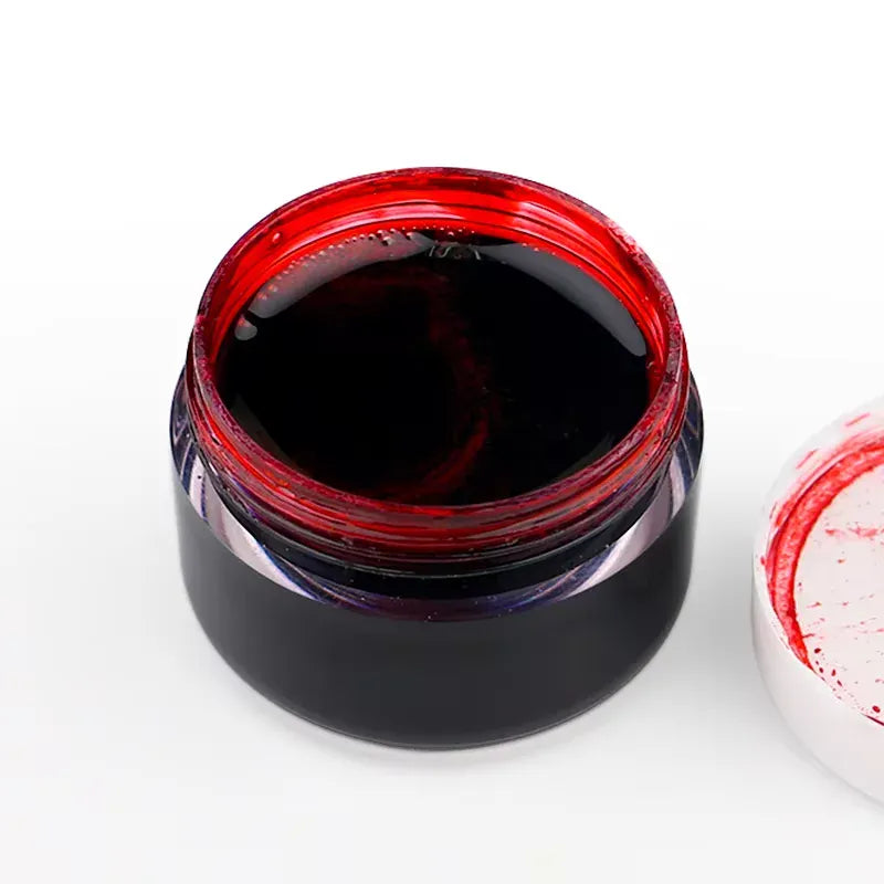 KissICON A Halloween SFX Makeup Kit with Fake Blood Cream Plasma Cream And Special Effect Makeup Sponge for Zombie Vampire Monster