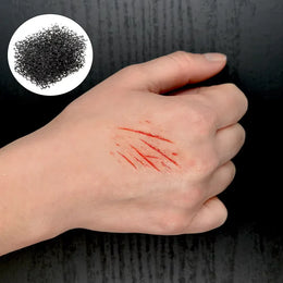 KissICON A Halloween SFX Makeup Kit with Fake Blood Cream Plasma Cream And Special Effect Makeup Sponge for Zombie Vampire Monster